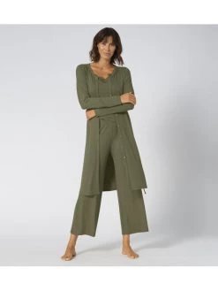 Triumph Γυναίκες Ρόμπες Ρόμπα Climate Control 10207565 Πράσινο