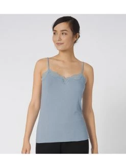 Triumph Γυναίκες Μπλούζες & Μπλουζάκια Πιτζάμας Μπλούζα πιτζάμας Climate Control 10207511 Μπλε