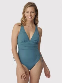 Triumph Γυναίκες Ολόσωμα Μαγιό Μαγιό Solid Splashes 2.0 10207635 Μπλε