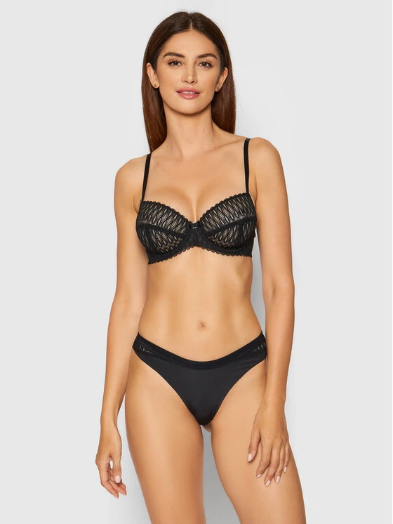 Triumph Γυναίκες Με Μπανέλα Σουτιέν με μπανέλα Aura Spotlight 10208015 Μαύρο 4 Triumph Γυναίκες Με Μπανέλα Σουτιέν με μπανέλα Aura Spotlight 10208015 Μαύρο - Image 2