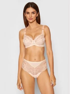 Triumph Γυναίκες Κλασικά Σλιπ Κλασικό σλιπ ψηλόμεσο Peony Florale Maxi 10181758 Μπεζ -Triumph Κατάστημα unnamed file 1351