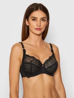 Triumph Γυναίκες Με Μπανέλα Σουτιέν με μπανέλα Peony Florale 10181768 Μαύρο