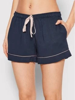 Triumph Γυναίκες Σορτς Πιτζάμας Σορτς πιτζάμας Boyfriend 10211194 Σκούρο μπλε Relaxed Fit