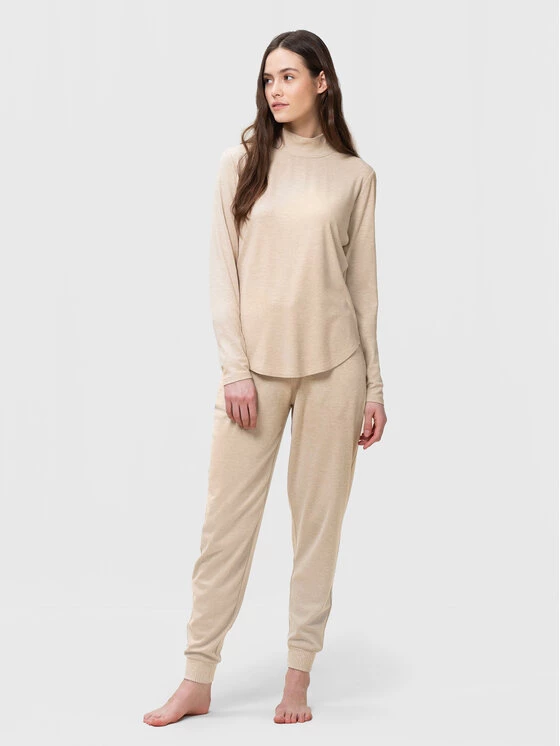 Triumph Γυναίκες Παντελόνια Πιτζάμας Παντελόνι πιτζάμας Thermal 10213427 Μπεζ Regular Fit 4 Triumph Γυναίκες Παντελόνια Πιτζάμας Παντελόνι πιτζάμας Thermal 10213427 Μπεζ Regular Fit - Image 2