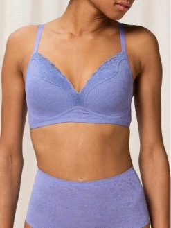 Triumph Γυναίκες Χωρίς Μπανέλα Σουτιέν χωρίς μπανέλα Fit Smart 10205981 Μωβ