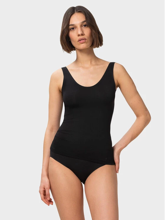 Triumph Γυναίκες Tops Τοπ Smart Natural 10213349 Μαύρο Slim Fit 4 Triumph Γυναίκες Tops Τοπ Smart Natural 10213349 Μαύρο Slim Fit - Image 2