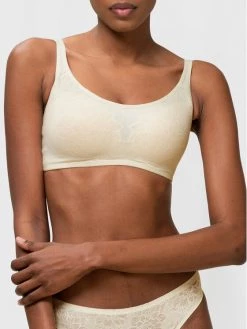 Triumph Γυναίκες Χωρίς Μπανέλα Σουτιέν τοπ Fit Smart 10202460 Μπεζ