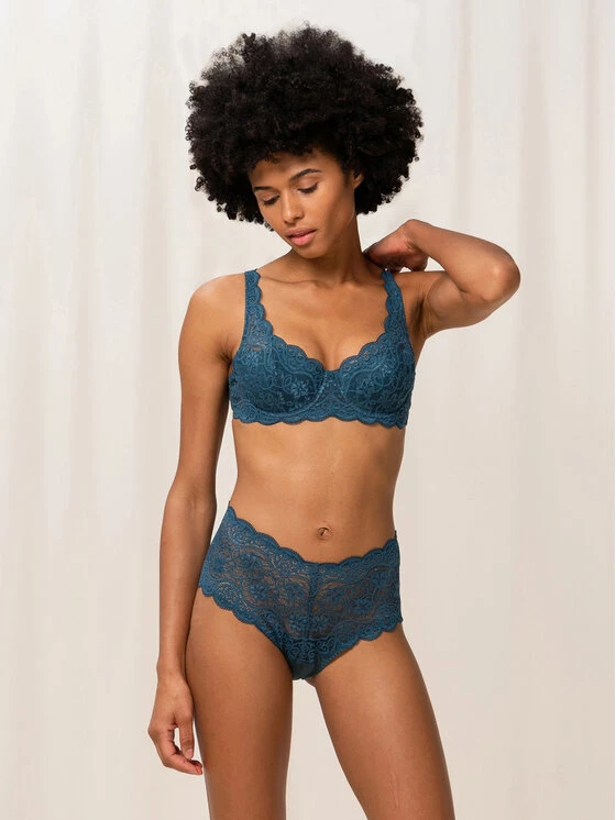 Triumph Γυναίκες Με Μπανέλα Σουτιέν με μπανέλα Amourette 300 10166798 Σκούρο μπλε 4 Triumph Γυναίκες Με Μπανέλα Σουτιέν με μπανέλα Amourette 300 10166798 Σκούρο μπλε - Image 2