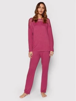 Triumph Γυναίκες Πιτζάμες Σετ Πιτζάμα Amourette 10209624 Ροζ