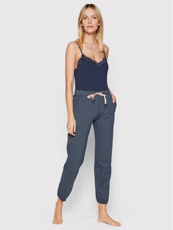 Triumph Γυναίκες Μπλούζες & Μπλουζάκια Πιτζάμας Νυχτικό Climate Control 10207511 Σκούρο μπλε Slim Fit 4 Triumph Γυναίκες Μπλούζες & Μπλουζάκια Πιτζάμας Νυχτικό Climate Control 10207511 Σκούρο μπλε Slim Fit - Image 2