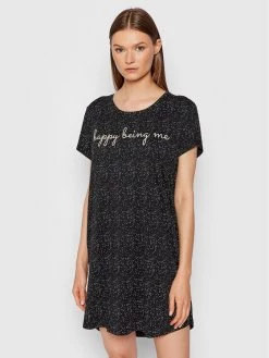 Triumph Γυναίκες Νυχτικά & Μεσοφόρια Νυχτικό Ndk 01 X 10207547 Μαύρο