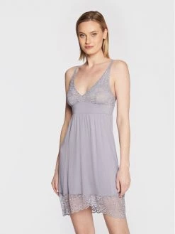 Triumph Γυναίκες Νυχτικά & Μεσοφόρια Νυχτικό Amourette 10211172 Γκρι Regular Fit
