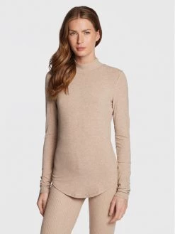 Triumph Γυναίκες Μπλουζάκια Μπλουζάκι Climate Control 10209562 Μπεζ Regular Fit