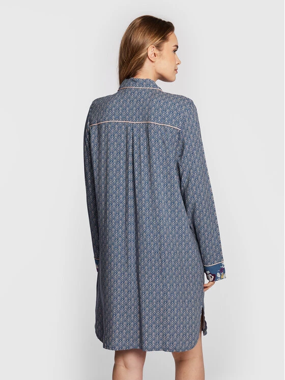 Triumph Γυναίκες Νυχτικά & Μεσοφόρια Νυχτικό Boyfriend 10213412 Σκούρο μπλε Relaxed Fit 4 Triumph Γυναίκες Νυχτικά & Μεσοφόρια Νυχτικό Boyfriend 10213412 Σκούρο μπλε Relaxed Fit - Image 2