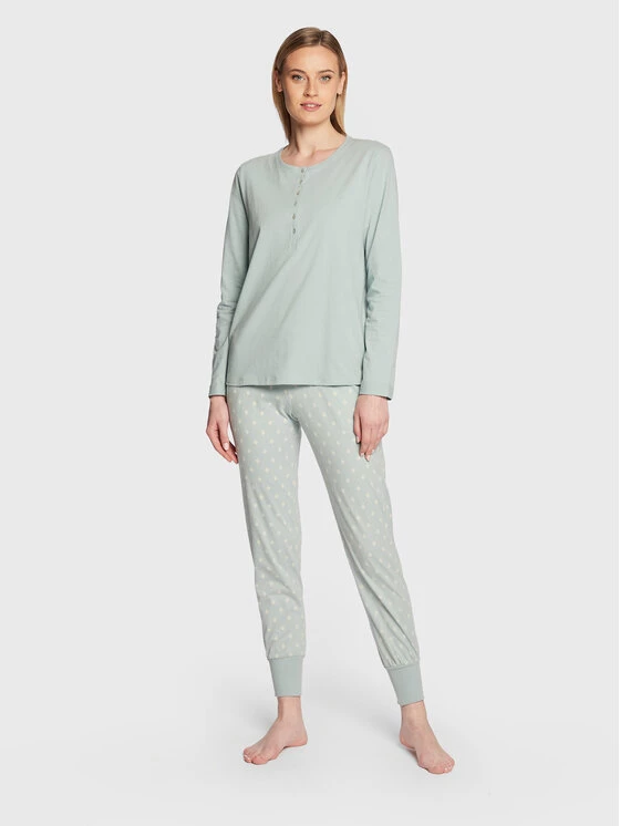 Triumph Γυναίκες Παντελόνια Πιτζάμας Παντελόνι πιτζάμας Mix & Match 10209561 Μπλε Regular Fit 4 Triumph Γυναίκες Παντελόνια Πιτζάμας Παντελόνι πιτζάμας Mix & Match 10209561 Μπλε Regular Fit - Image 2