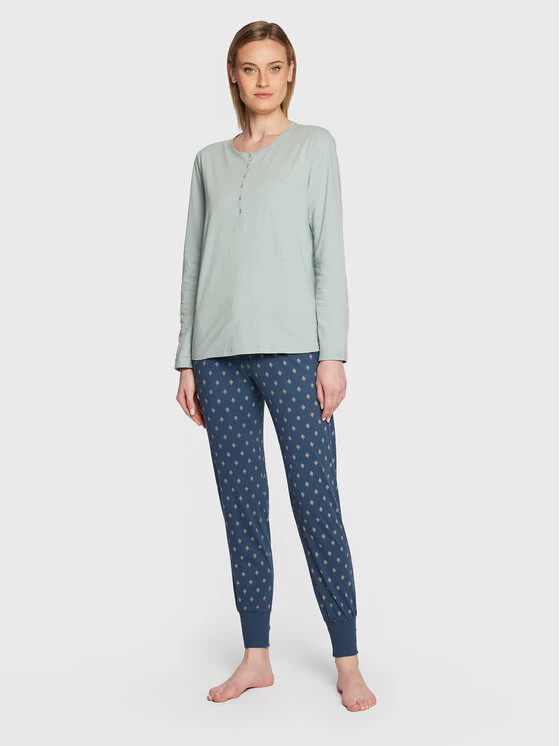 Triumph Γυναίκες Παντελόνια Πιτζάμας Παντελόνι πιτζάμας Mix & Match 10209561 Μπλε Regular Fit 4 Triumph Γυναίκες Παντελόνια Πιτζάμας Παντελόνι πιτζάμας Mix & Match 10209561 Μπλε Regular Fit - Image 2