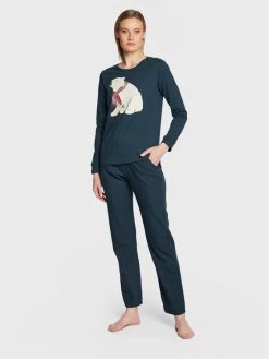 Triumph Γυναίκες Πιτζάμες Σετ Πιτζάμα Pk Character 02 X 10209569 Πράσινο Regular Fit