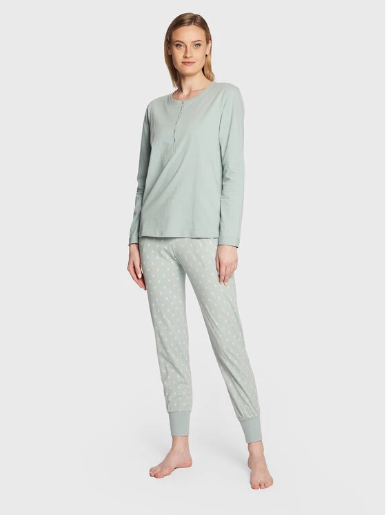 Triumph Γυναίκες Μπλούζες & Μπλουζάκια Πιτζάμας Μπλούζα πιτζάμας Mix & Match 10209572 Μπλε Regular Fit 4 Triumph Γυναίκες Μπλούζες & Μπλουζάκια Πιτζάμας Μπλούζα πιτζάμας Mix & Match 10209572 Μπλε Regular Fit - Image 2