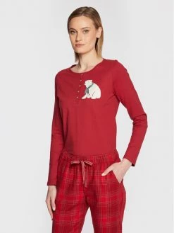 Triumph Γυναίκες Πιτζάμες Σετ Πιτζάμα 10209559 Κόκκινο Regular Fit -Triumph Κατάστημα unnamed file 2068