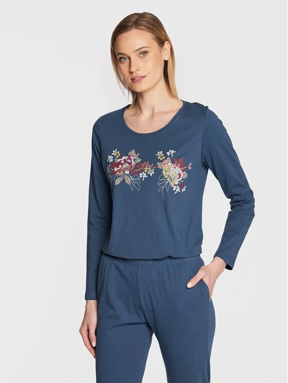 Triumph Γυναίκες Πιτζάμες Σετ Πιτζάμα Sets 10209568 Μπλε Regular Fit 5 Triumph Γυναίκες Πιτζάμες Σετ Πιτζάμα Sets 10209568 Μπλε Regular Fit - Image 3