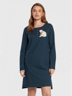 Triumph Γυναίκες Νυχτικά & Μεσοφόρια Νυχτικό 10209586 Σκούρο μπλε Regular Fit