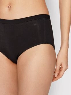 Triumph Γυναίκες Κλασικά Σλιπ Κλασικό σλιπ ψηλόμεσο Smart Natural Maxi 10211539 Μαύρο -Triumph Κατάστημα unnamed file 208