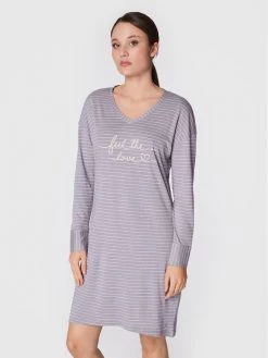 Triumph Γυναίκες Πιτζάμες Σετ Νυχτικό 10213391 Μπλε Relaxed Fit