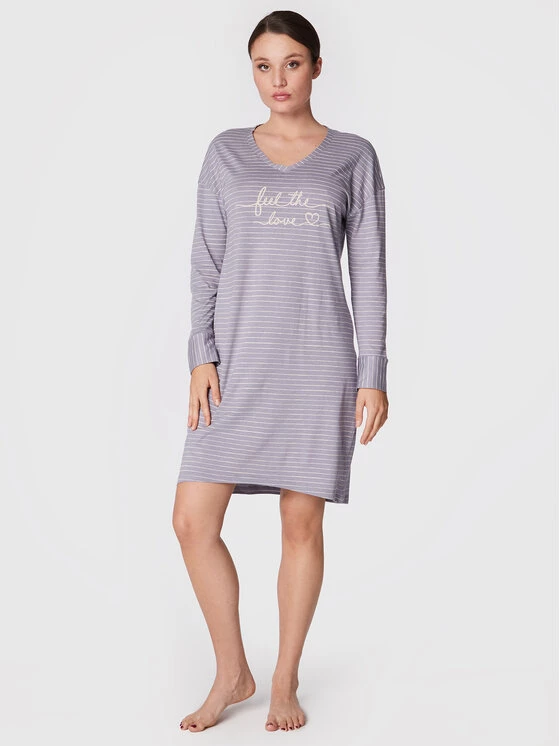 Triumph Γυναίκες Πιτζάμες Σετ Νυχτικό 10213391 Μπλε Relaxed Fit 4 Triumph Γυναίκες Πιτζάμες Σετ Νυχτικό 10213391 Μπλε Relaxed Fit - Image 2