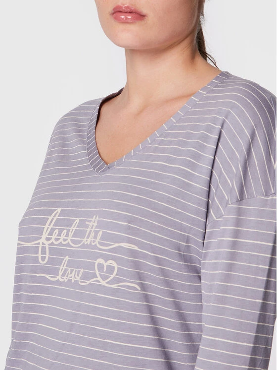 Triumph Γυναίκες Πιτζάμες Σετ Νυχτικό 10213391 Μπλε Relaxed Fit 6 Triumph Γυναίκες Πιτζάμες Σετ Νυχτικό 10213391 Μπλε Relaxed Fit - Image 4