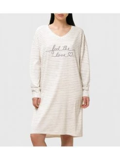 Triumph Γυναίκες Νυχτικά & Μεσοφόρια Νυχτικό 10213391 Εκρού Relaxed Fit