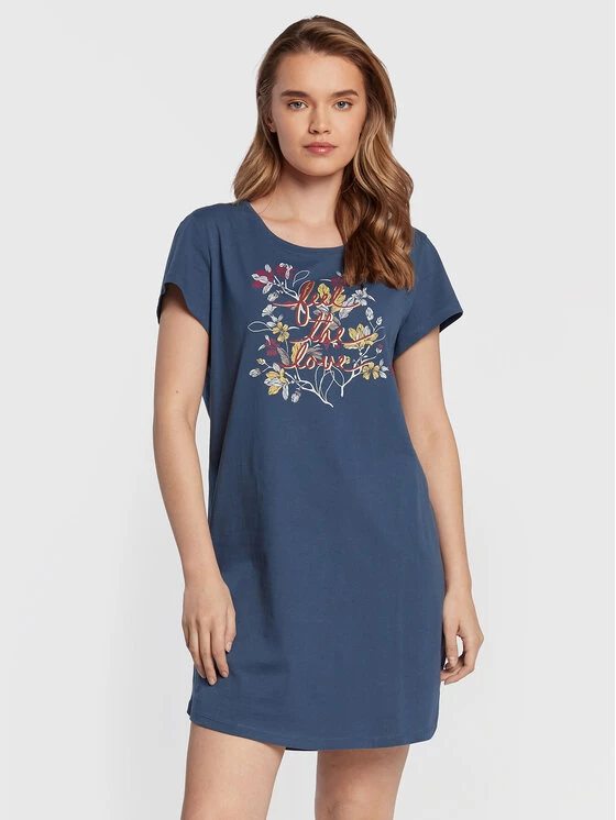 Triumph Γυναίκες Νυχτικά & Μεσοφόρια Νυχτικό 10207547 Σκούρο μπλε Regular Fit 3 Triumph Γυναίκες Νυχτικά & Μεσοφόρια Νυχτικό 10207547 Σκούρο μπλε Regular Fit