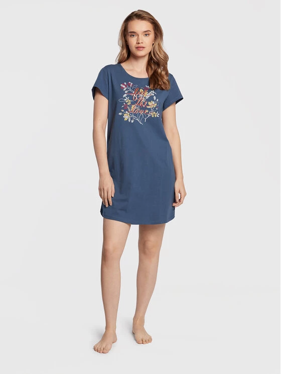 Triumph Γυναίκες Νυχτικά & Μεσοφόρια Νυχτικό 10207547 Σκούρο μπλε Regular Fit 4 Triumph Γυναίκες Νυχτικά & Μεσοφόρια Νυχτικό 10207547 Σκούρο μπλε Regular Fit - Image 2