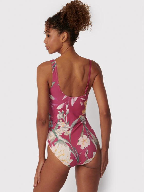 Triumph Γυναίκες Ολόσωμα Μαγιό Μαγιό Botanical Leaf 10211158 Ροζ 4 Triumph Γυναίκες Ολόσωμα Μαγιό Μαγιό Botanical Leaf 10211158 Ροζ - Image 2