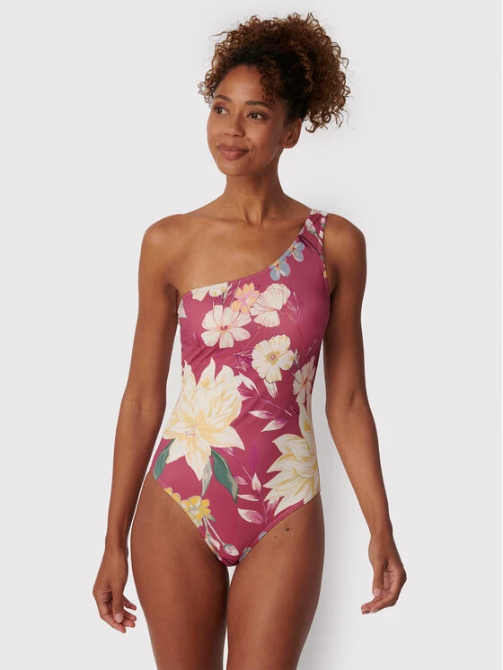 Triumph Γυναίκες Ολόσωμα Μαγιό Μαγιό Botanical Leaf 10211158 Ροζ 5 Triumph Γυναίκες Ολόσωμα Μαγιό Μαγιό Botanical Leaf 10211158 Ροζ - Image 3