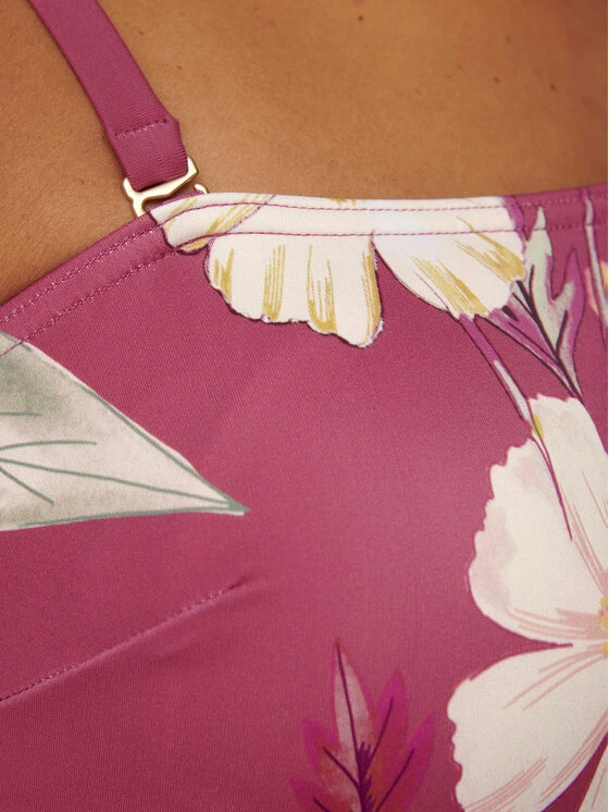 Triumph Γυναίκες Ολόσωμα Μαγιό Μαγιό Botanical Leaf 10211158 Ροζ 7 Triumph Γυναίκες Ολόσωμα Μαγιό Μαγιό Botanical Leaf 10211158 Ροζ - Image 5