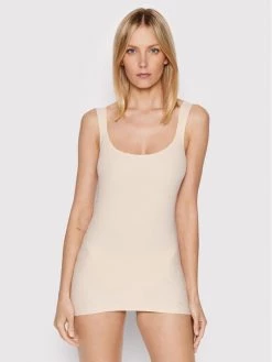 Triumph Γυναίκες Μπλούζες & Μπλουζάκια Πιτζάμας Φανέλα Smart Micro 10211587 Μπεζ Slim Fit