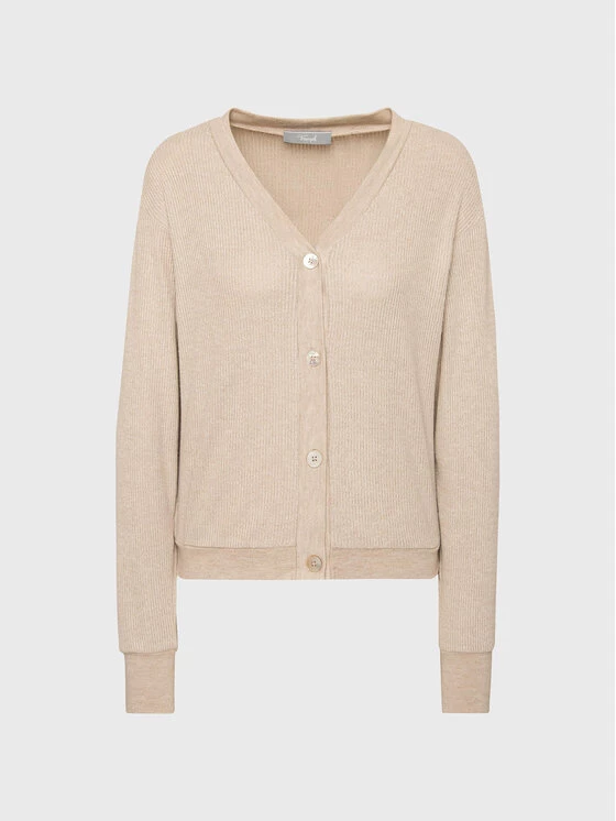 Triumph Γυναίκες Ζακέτες Ζακέτα Thermal 10213450 Μπεζ Relaxed Fit 7 Triumph Γυναίκες Ζακέτες Ζακέτα Thermal 10213450 Μπεζ Relaxed Fit - Image 5