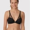 Triumph Γυναίκες Με Μπανέλα Σουτιέν Bralette Vivid Spotlight 10210645 Μαύρο