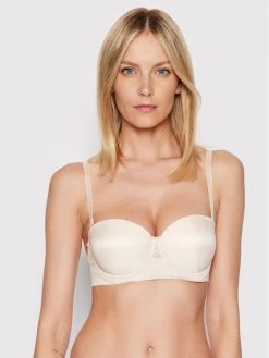 Triumph Γυναίκες Με Μπανέλα Σουτιέν Bardot Vivid Spotlight 10210631 Μπεζ