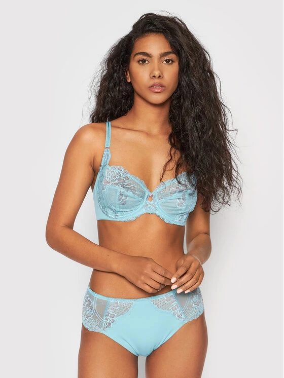 Triumph Γυναίκες Με Μπανέλα Σουτιέν με μπανέλα Wild Peony Florale 10209608 Μπλε 4 Triumph Γυναίκες Με Μπανέλα Σουτιέν με μπανέλα Wild Peony Florale 10209608 Μπλε - Image 2