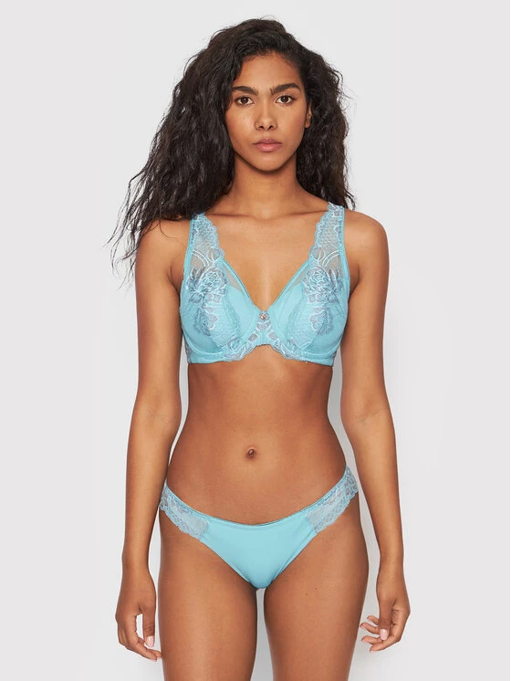 Triumph Γυναίκες Brazil Σλιπ Εσώρουχο Brazil Wild Peony Florale 10209603 Μπλε 4 Triumph Γυναίκες Brazil Σλιπ Εσώρουχο Brazil Wild Peony Florale 10209603 Μπλε - Image 2