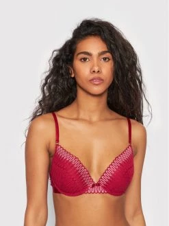 Triumph Γυναίκες Push-ups Σουτιέν Push-up Aura Sportlight 10207982 Μπορντό