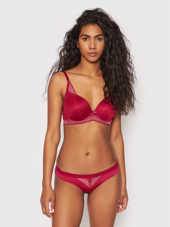 Triumph Γυναίκες Με Μπανέλα Σουτιέν Bralette Aura Spotlight 10207996 Μπορντό 4 Triumph Γυναίκες Με Μπανέλα Σουτιέν Bralette Aura Spotlight 10207996 Μπορντό - Image 2