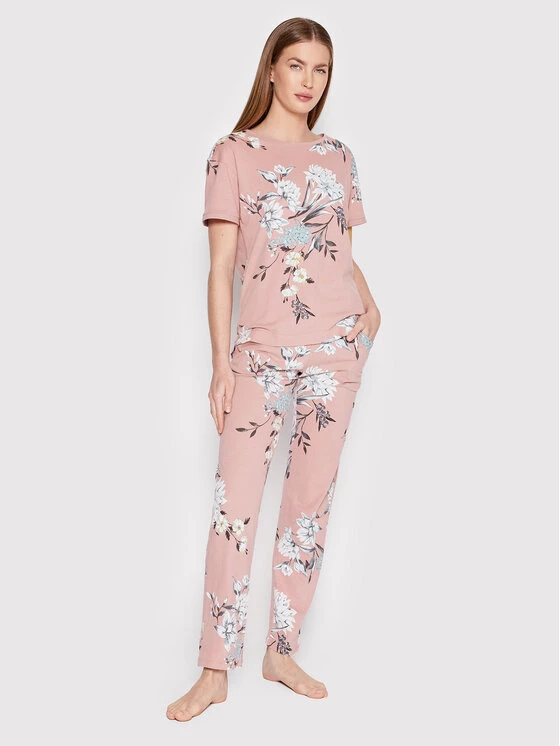 Triumph Γυναίκες Πιτζάμες Σετ Πιτζάμα 10207556 Ροζ Regular Fit 4 Triumph Γυναίκες Πιτζάμες Σετ Πιτζάμα 10207556 Ροζ Regular Fit - Image 2