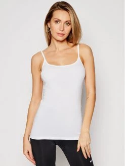 Triumph Κατάστημα 4 Triumph Γυναίκες Tops Τοπ Katia Basics 10181825 Λευκό Slim Fit