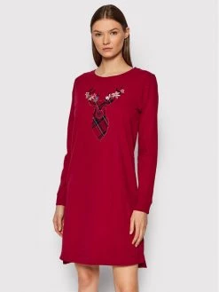 Triumph Γυναίκες Νυχτικά & Μεσοφόρια Νυχτικό Ndk Character 02 X 10209577 Μπορντό Regular Fit