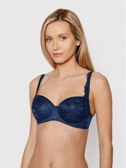 Triumph Γυναίκες Με Μπανέλα Σουτιέν με μπανέλα Amourette Charm 10201686 Σκούρο μπλε