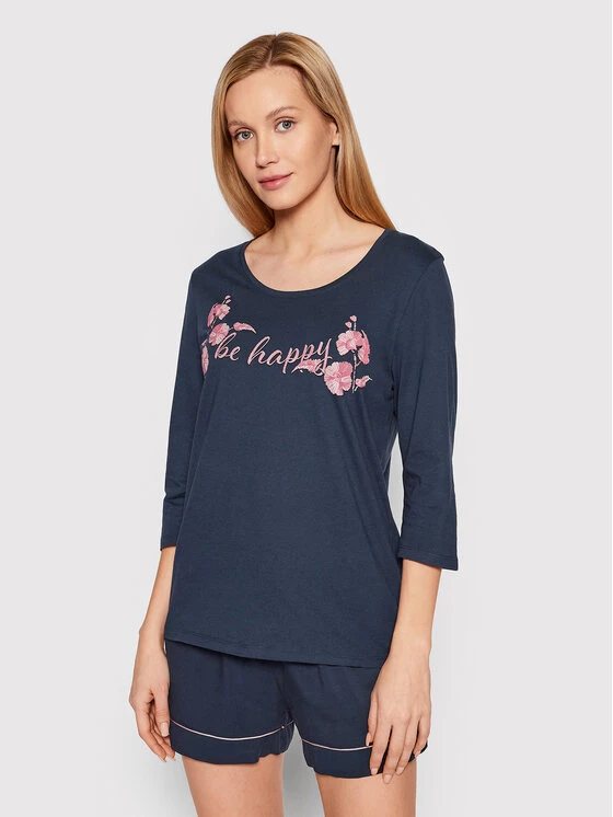 Triumph Γυναίκες Μπλούζες & Μπλουζάκια Πιτζάμας Μπλούζα πιτζάμας Mix & Match 10211264 Σκούρο μπλε Regular Fit 3 Triumph Γυναίκες Μπλούζες & Μπλουζάκια Πιτζάμας Μπλούζα πιτζάμας Mix & Match 10211264 Σκούρο μπλε Regular Fit
