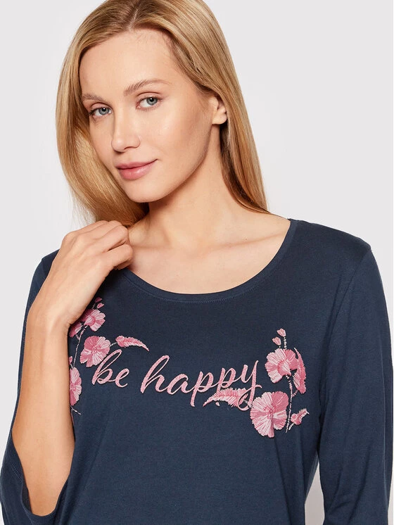 Triumph Γυναίκες Μπλούζες & Μπλουζάκια Πιτζάμας Μπλούζα πιτζάμας Mix & Match 10211264 Σκούρο μπλε Regular Fit 6 Triumph Γυναίκες Μπλούζες & Μπλουζάκια Πιτζάμας Μπλούζα πιτζάμας Mix & Match 10211264 Σκούρο μπλε Regular Fit - Image 4