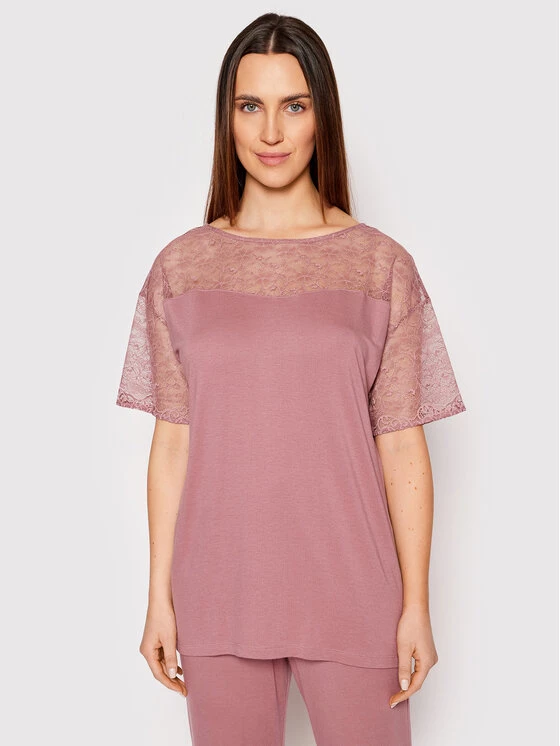 Triumph Γυναίκες Πιτζάμες Σετ Πιτζάμα Amourette 10211148 Ροζ Regular Fit 4 Triumph Γυναίκες Πιτζάμες Σετ Πιτζάμα Amourette 10211148 Ροζ Regular Fit - Image 2